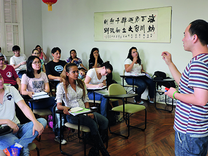 Mandarim nas escolas e mercado de trabalho