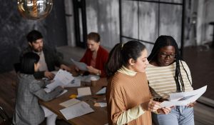 Diverse Business Team Working